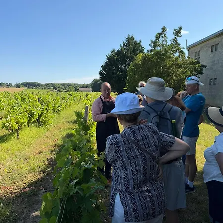 فندق مبيت وإفطار Chateau La Croix De Millorit Bayon-Sur-Gironde